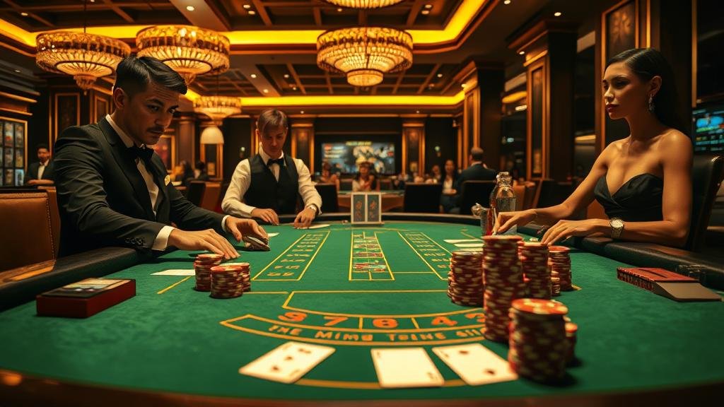 สตรีมเมอร์บาคาร่ากำลังสอนเทคนิค