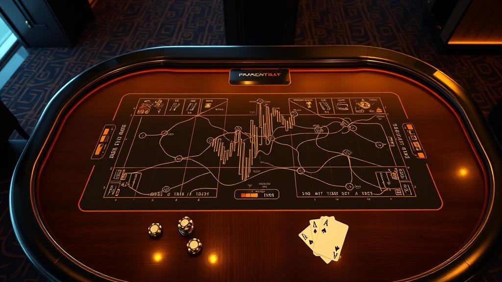 เค้าไพ่ลูกปัดและถนนเล็กบาคาร่า