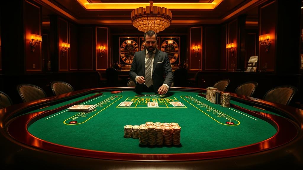 ตัวอย่างหน้าจอห้องบาคาร่าจากค่ายต่างๆ