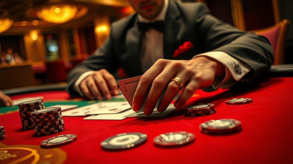 นักเดิมพันบาคาร่ากำลังวิเคราะห์เค้าไพ่