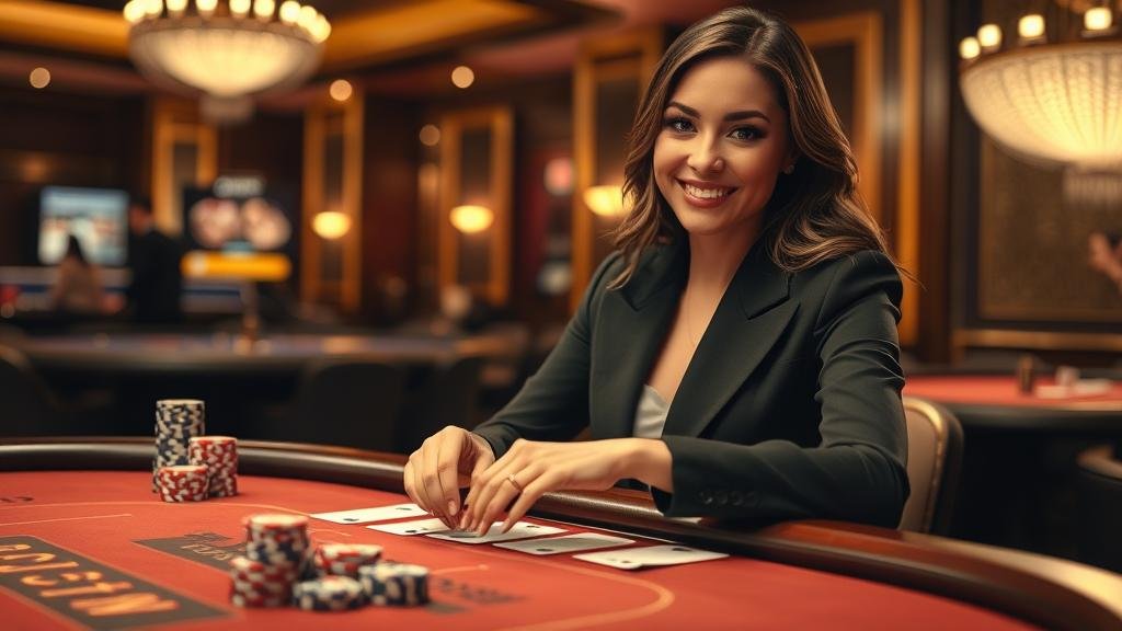 อินเทอร์เฟซเกมบาคาร่า XPG ที่ทันสมัย