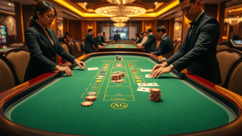 เลือกห้องบาคาร่า AG, XPG, Ezugi, BG, WM, EBet: คู่มือฉบับเพื่อนซี้ งบต่ำ คืนท...