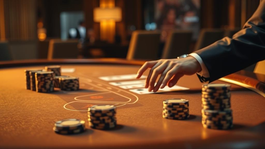 บรรยากาศห้องบาคาร่า WM ที่น่าตื่นเต้น