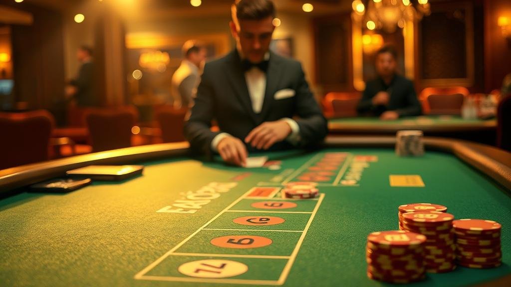 ภาพจำลองเค้าไพ่บาคาร่าสายฟ้า