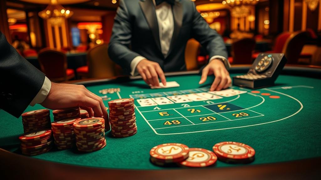 ตัวอย่างเค้าไพ่ถนนใหญ่ บาคาร่า