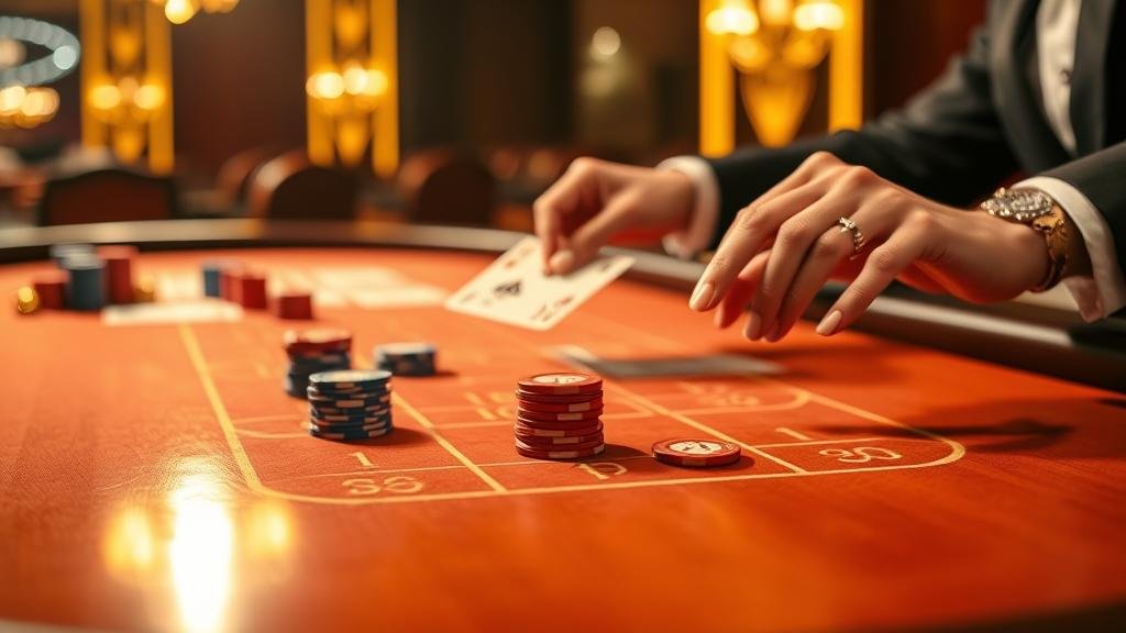 ตัวเลือกเดิมพันประกันภัยและสองติดในบาคาร่า