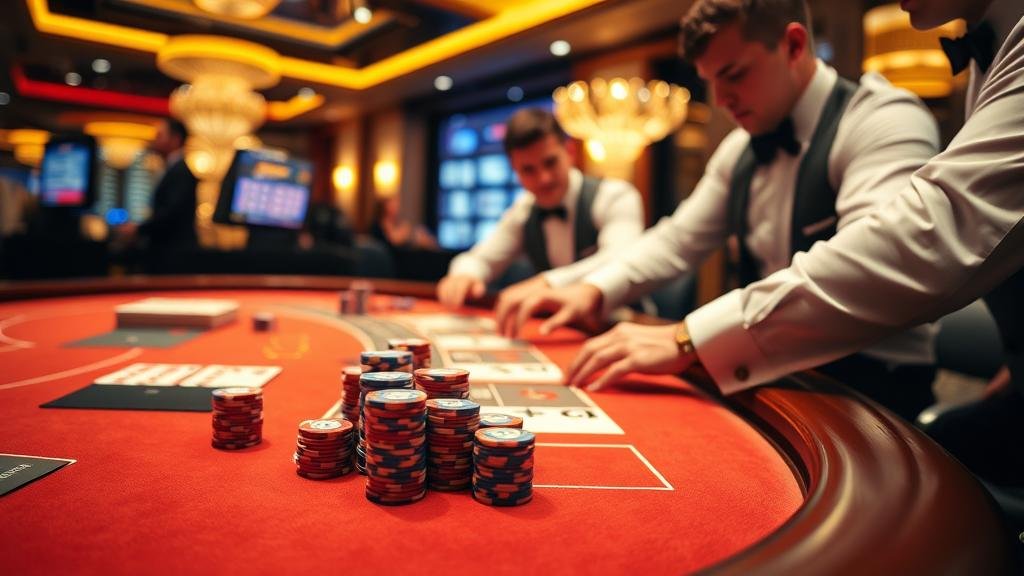 หน้าจอห้องบาคาร่าจากค่ายต่างๆ