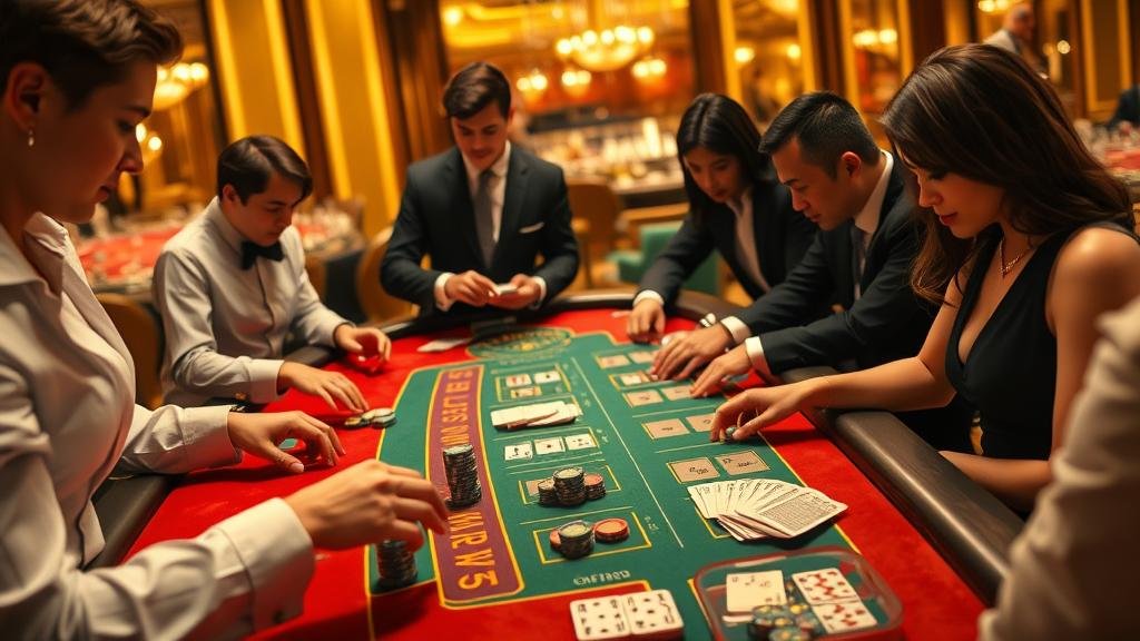 ตัวอย่างเค้าไพ่ปิงปองบาคาร่า