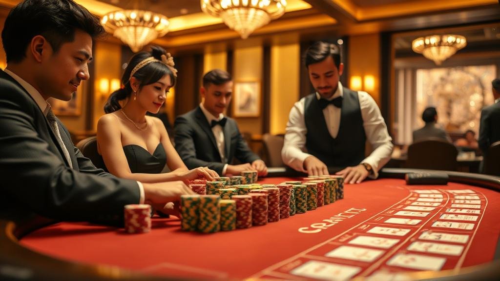 คู่มือวางแผนการเล่นบาคาร่าบนแท็บเล็ต