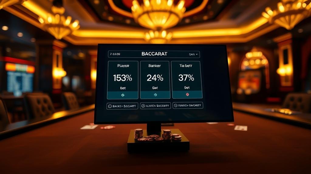 บาคาร่า: อินไซต์เช็กเปอร์เซ็นต์และวิธีวางเดิมพันสิงคโปร์ ฉบับอัปเดต