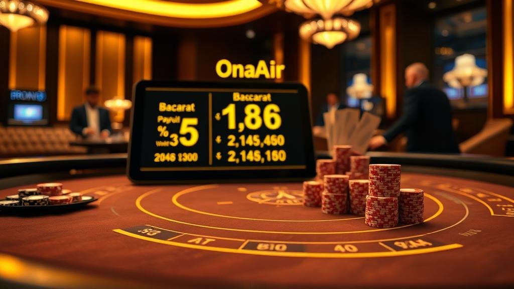 ภาพประกอบกลยุทธ์การเดินเงิน บาคาร่า ทุนน้อย