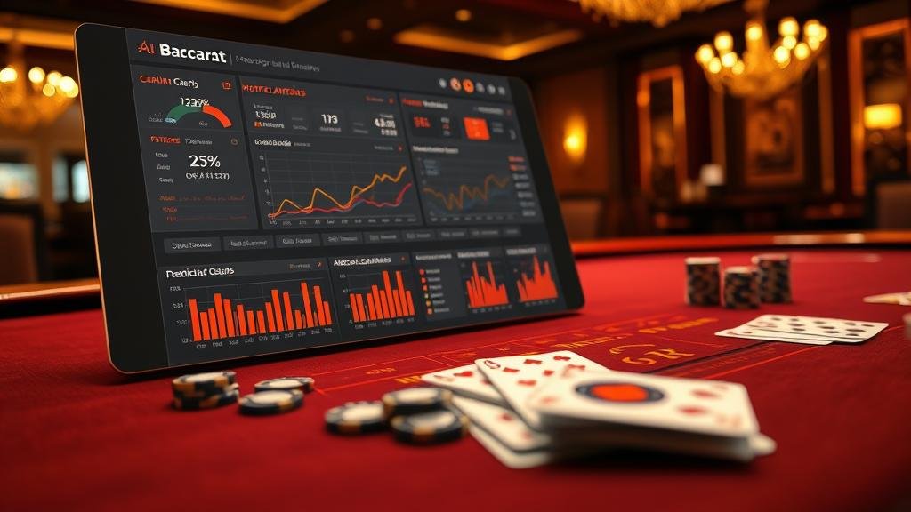 แอปพลิเคชันแสดงกลยุทธ์การเดิมพันบาคาร่า
