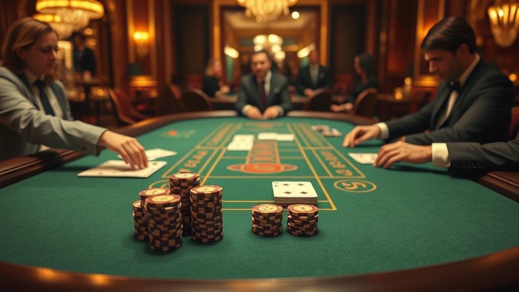 การแจกไพ่บาคาร่า