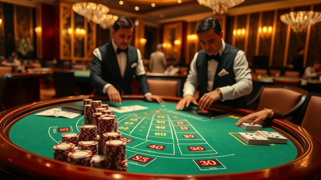 ตารางแสดงรูปแบบเค้าไพ่บาคาร่าต่างๆ