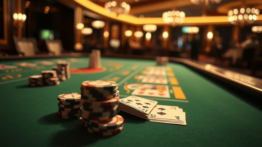 หน้าจอเกมบาคาร่า Playtech พร้อมอัตราจ่ายพิเศษ