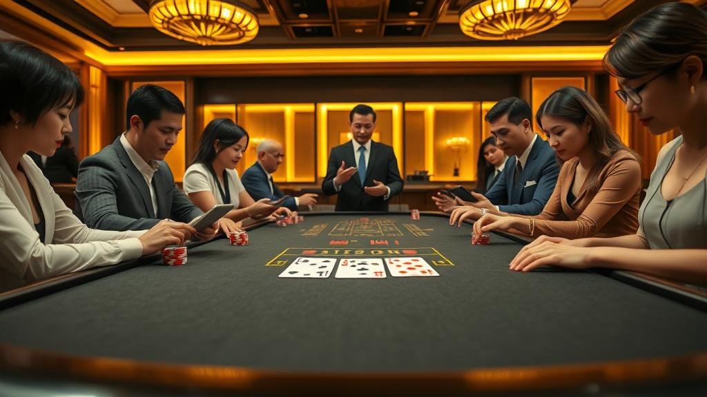 การอ่านเค้าไพ่บาคาร่าบนตารางสถิติ