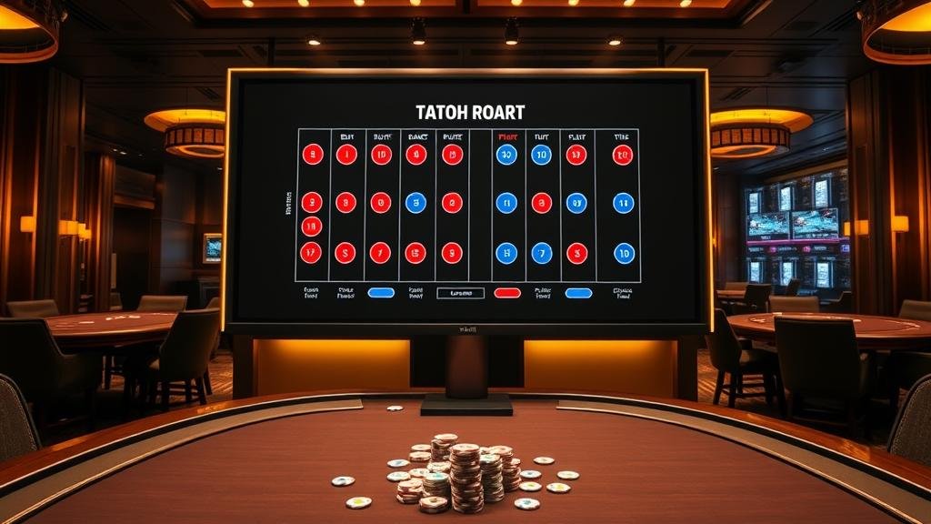 ตารางเค้าไพ่บาคาร่า ถนนไม้ขีด