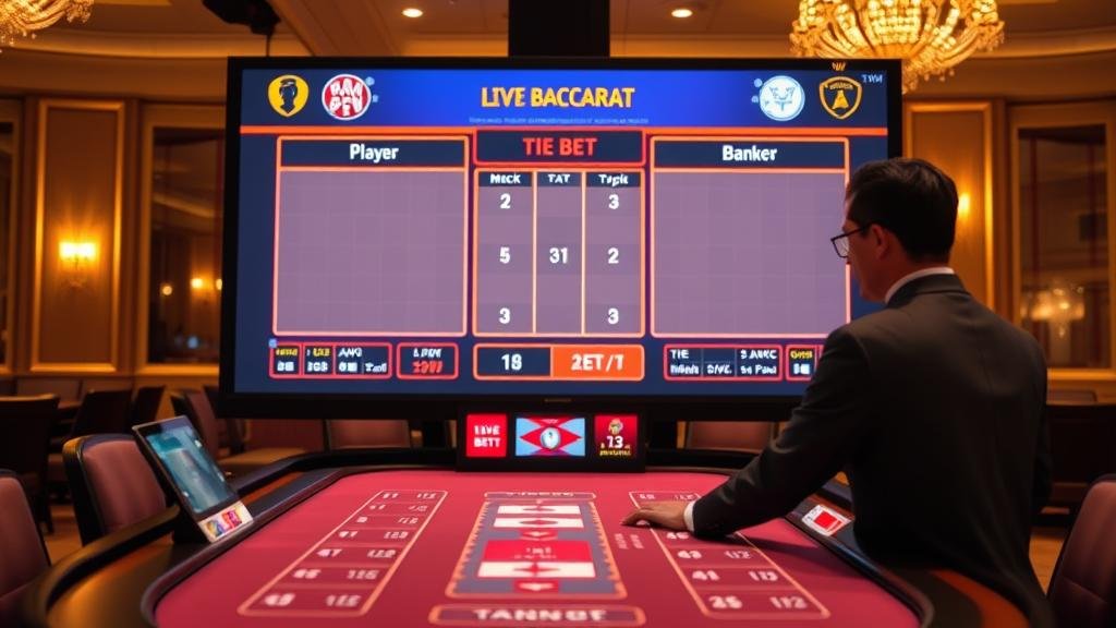 กราฟแสดงเทคนิคการเดินเงินบาคาร่า