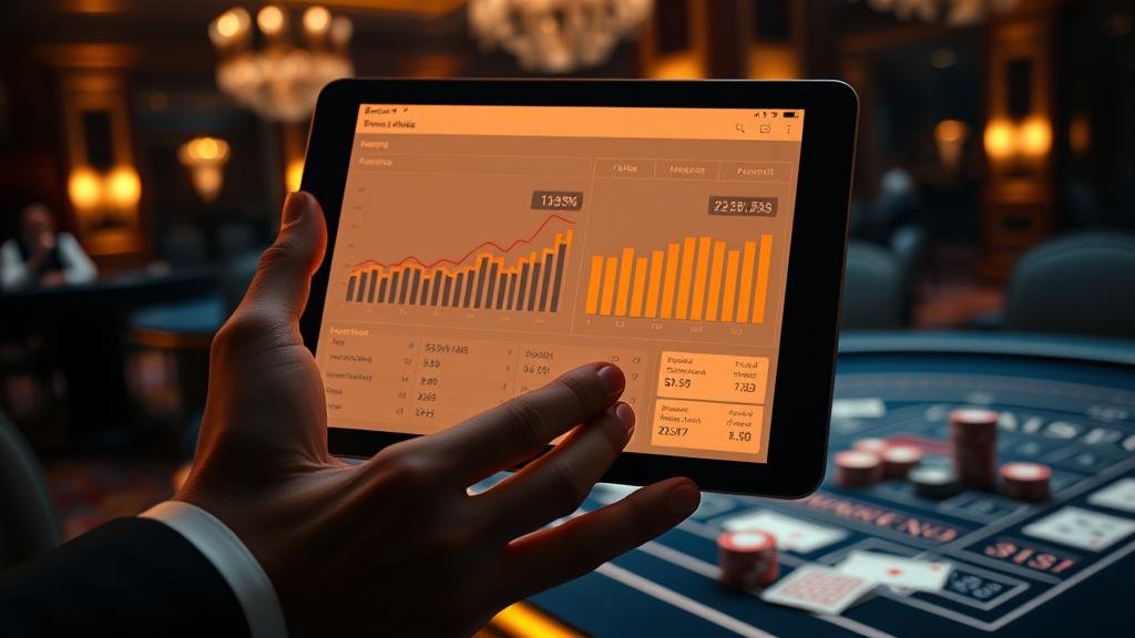 การคุมงบการเล่นบาคาร่าด้วย iPad