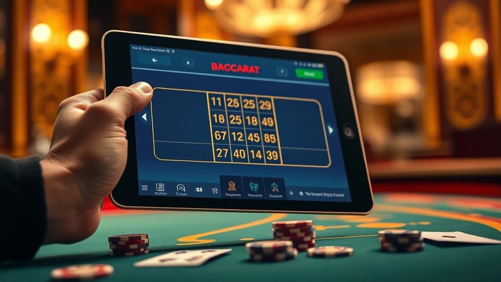 คู่มือบาคาร่า: เทคนิคทำกำไรบน iPad ด้วยฟีโบนัชชีและสถิติส่วนตัว