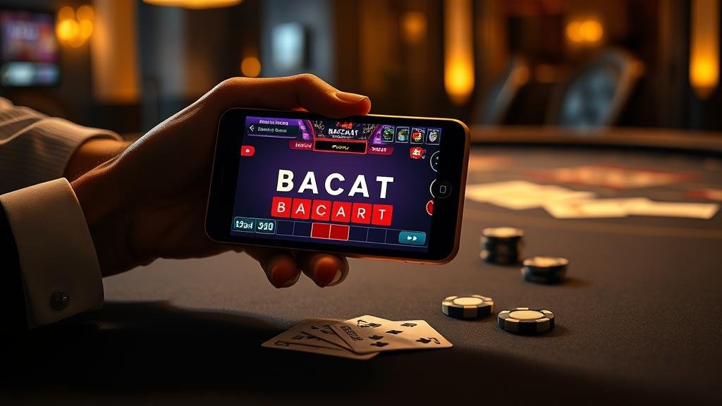 ตารางสถิติบาคาร่าบนแท็บเล็ต