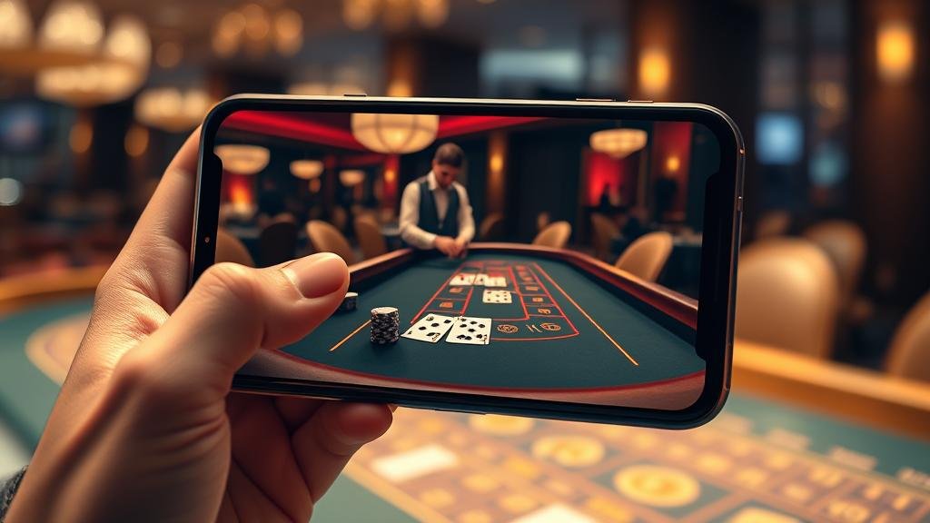 การเลือกห้องบาคาร่าและวิเคราะห์กลยุทธ์บน iPad