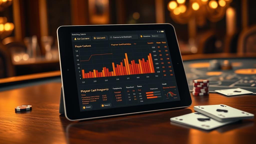 การใช้ iPad วางแผนกลยุทธ์บาคาร่า