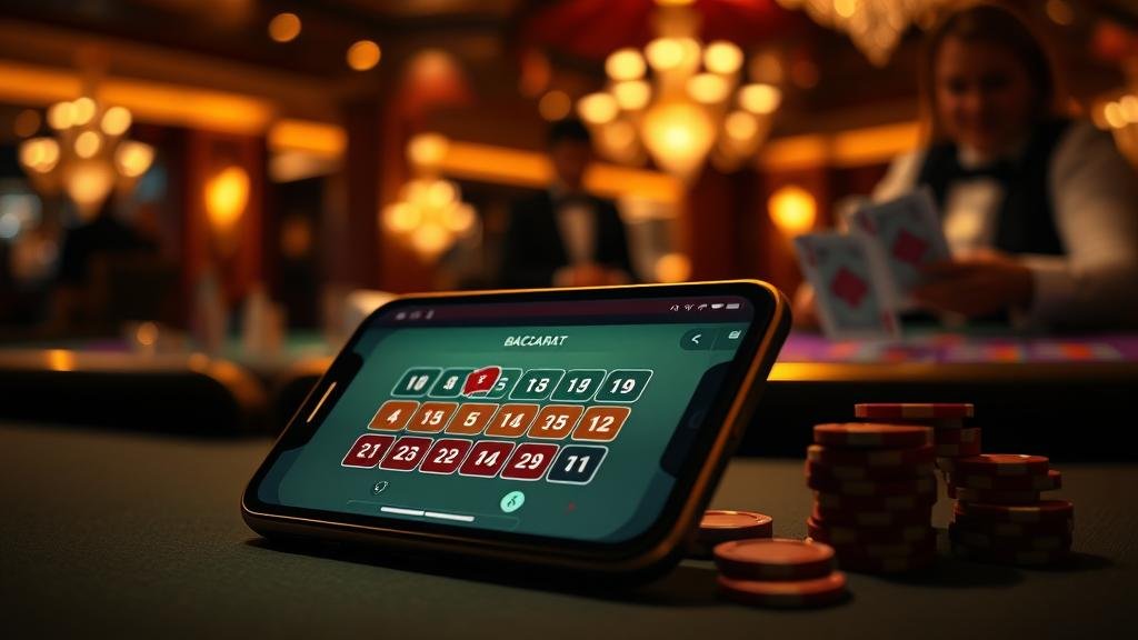 เปรียบเทียบบาคาร่า AE, SA, DG บนแท็บเล็ต