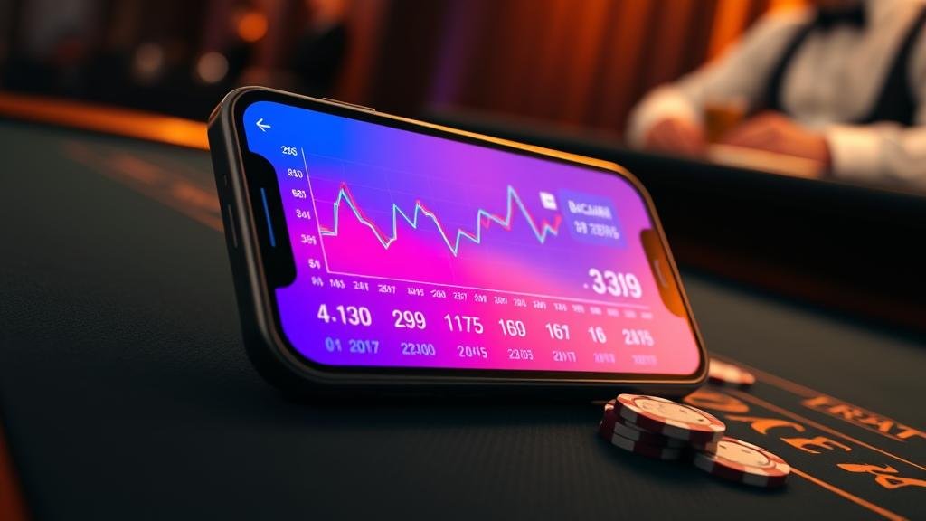 หน้าจอเล่นบาคาร่าสดบน iPhone