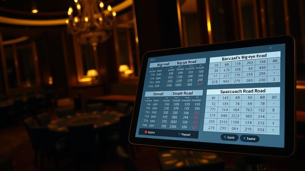 การวิเคราะห์บาคาร่าสดบนแท็บเล็ต
