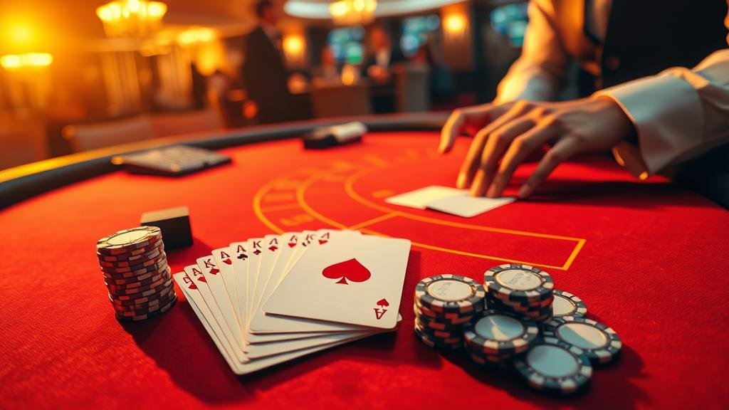 ดีลเลอร์บาคาร่าสาวสวย ให้บริการในคาสิโนสด