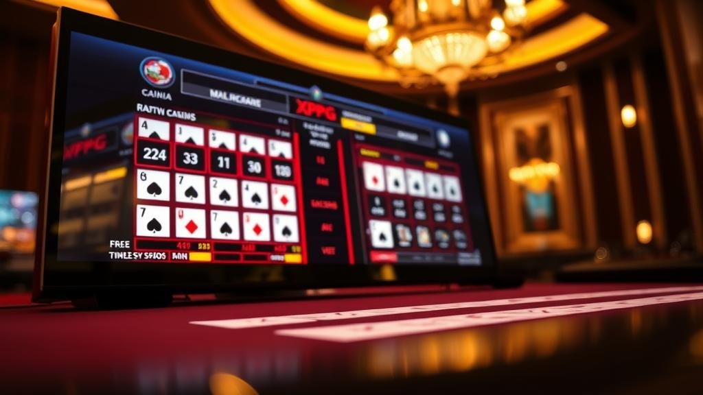 หน้าจอเกมบาคาร่า Nova ที่ทันสมัยและมีเอกลักษณ์