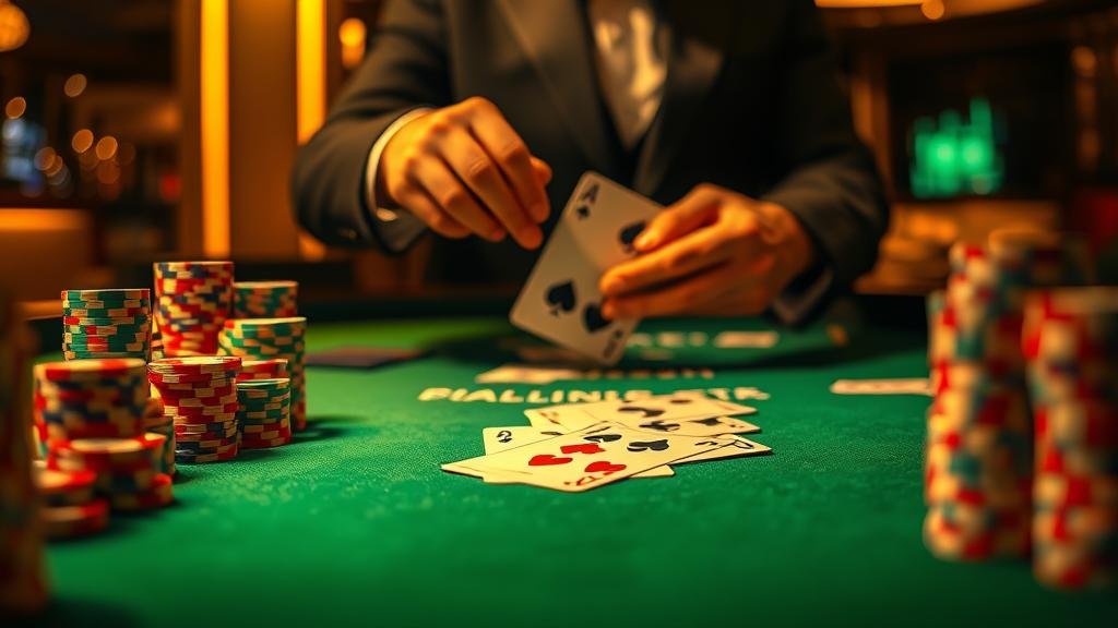 แสดงตัวอย่างการเดินเงินแบบต่างๆ ในบาคาร่า