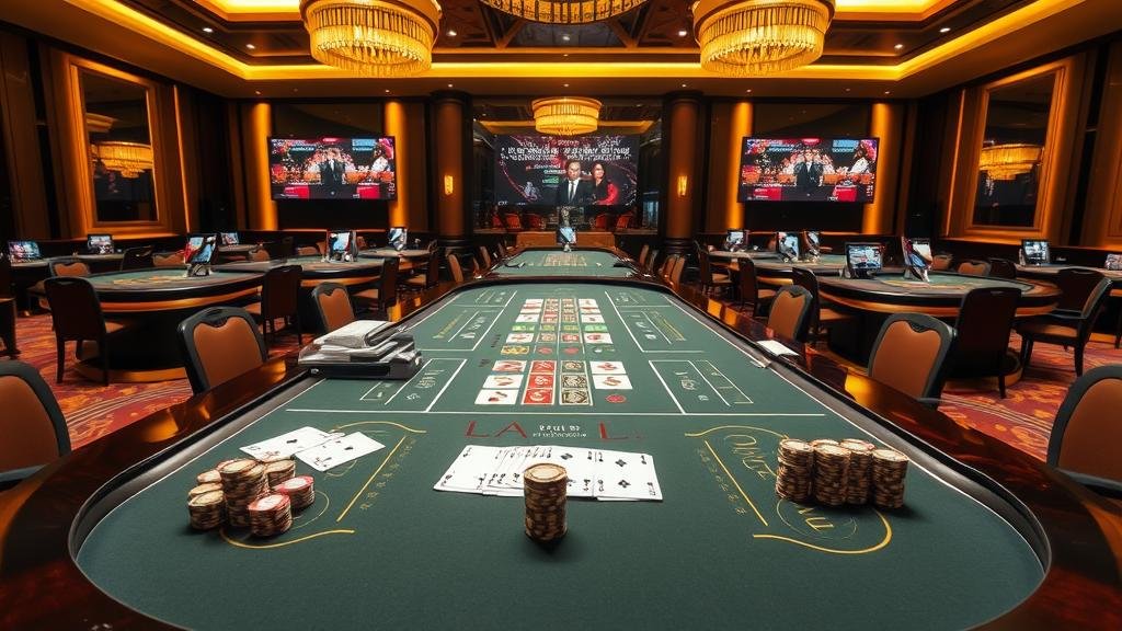 การวางเดิมพันในเกมบาคาร่าสด