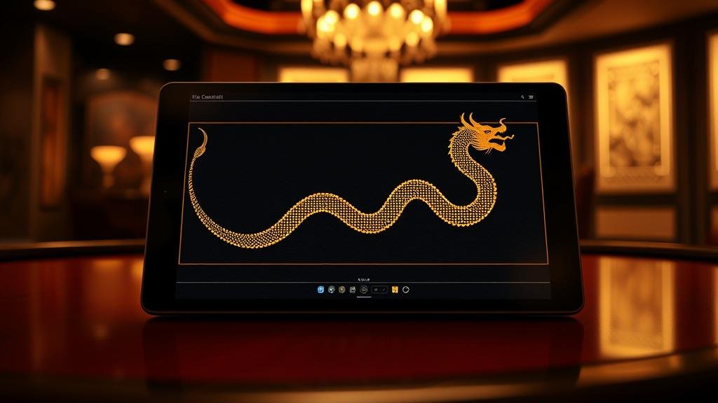 ตัวอย่างเค้าไพ่ มังกรมินิ และ ปิงปองยาว ในบาคาร่า