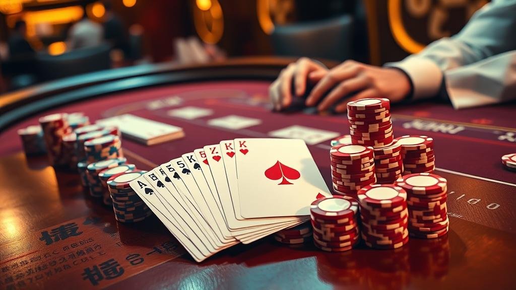การวางเดิมพันและจัดการเงินทุนในเกมบาคาร่า