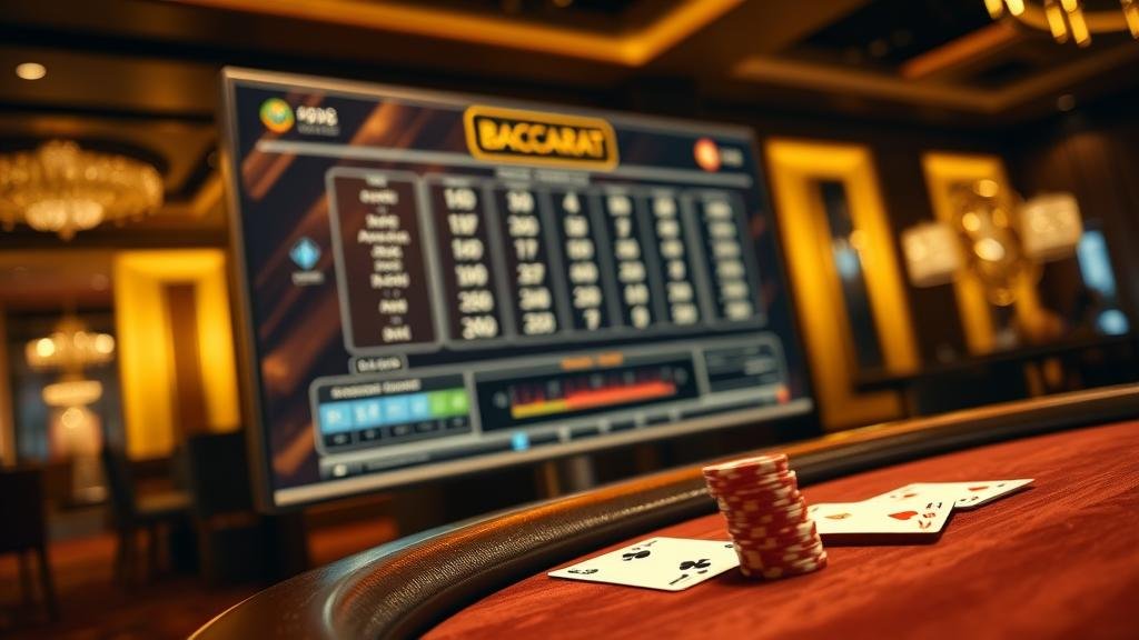 ภาพประกอบเค้าไพ่ถนนเล็ก บาคาร่า