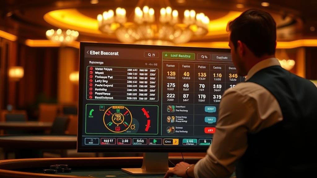 อินเทอร์เฟซเกมบาคาร่าจากค่าย Asia Gaming (AG)