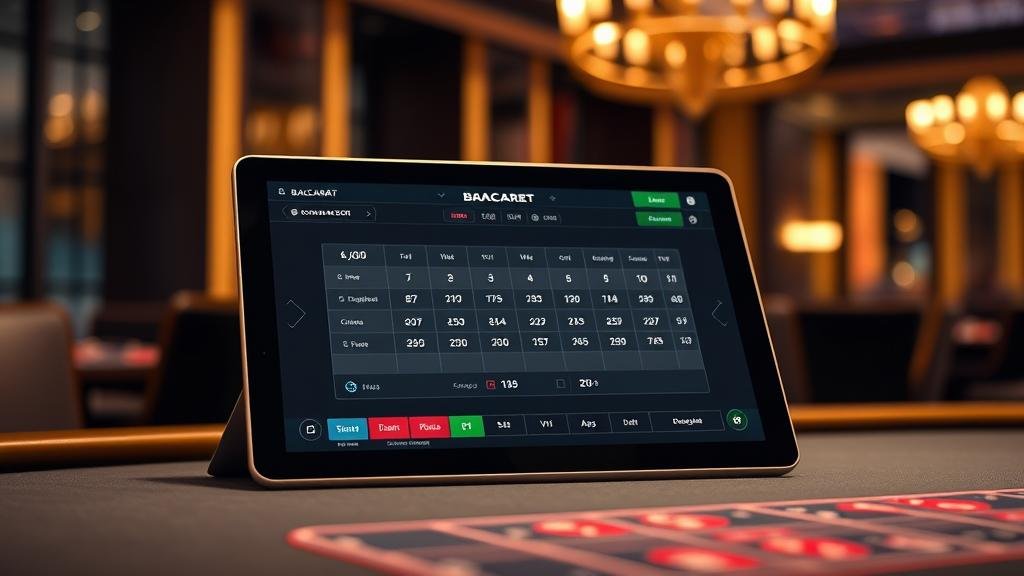 นักพนันมืออาชีพกำลังวิเคราะห์บาคาร่า