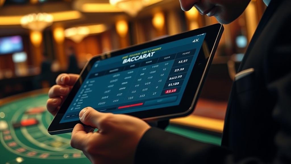 บาคาร่าฉบับเซียน: คู่มือเดินเงินฉบับไลฟ์สด เข้าใจง่ายบนแท็บเล็ต