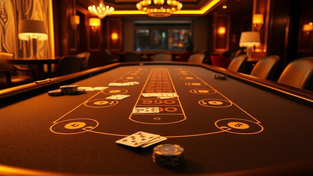 อินโฟกราฟิกแสดงเค้าไพ่และกลยุทธ์การเดิมพันบาคาร่า