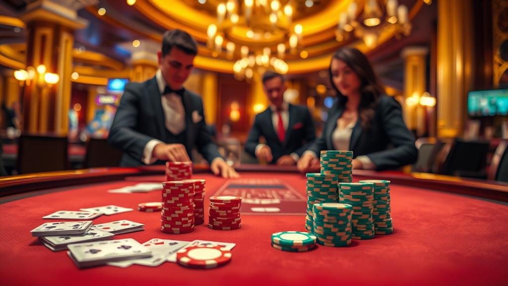 ตัวอย่างการอ่านเค้าไพ่บาคาร่า