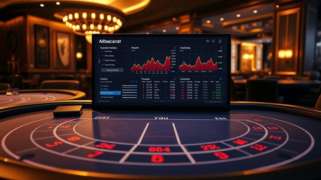 หน้าจอเกมบาคาร่า Nova88 พร้อมสถิติแบบเรียลไทม์