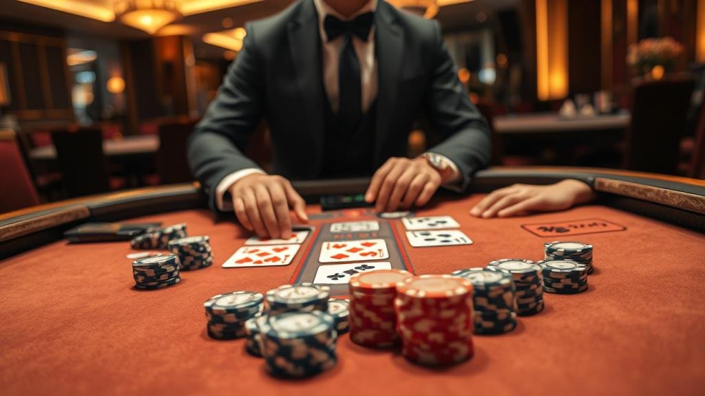 เฉลิมฉลองชัยชนะในเกมบาคาร่า