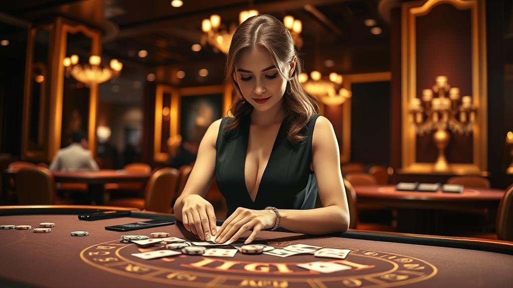 หน้าจอแสดงผลบาคาร่าสดพร้อมสถิติและรองรับ 5G