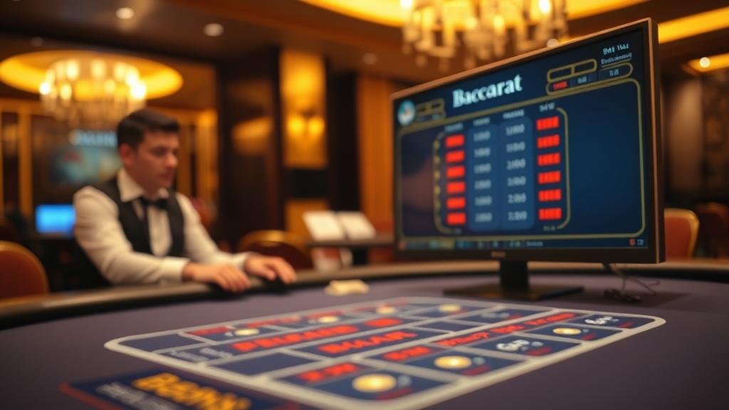 อินโฟกราฟิกกลยุทธ์บาคาร่าและอัตราจ่าย