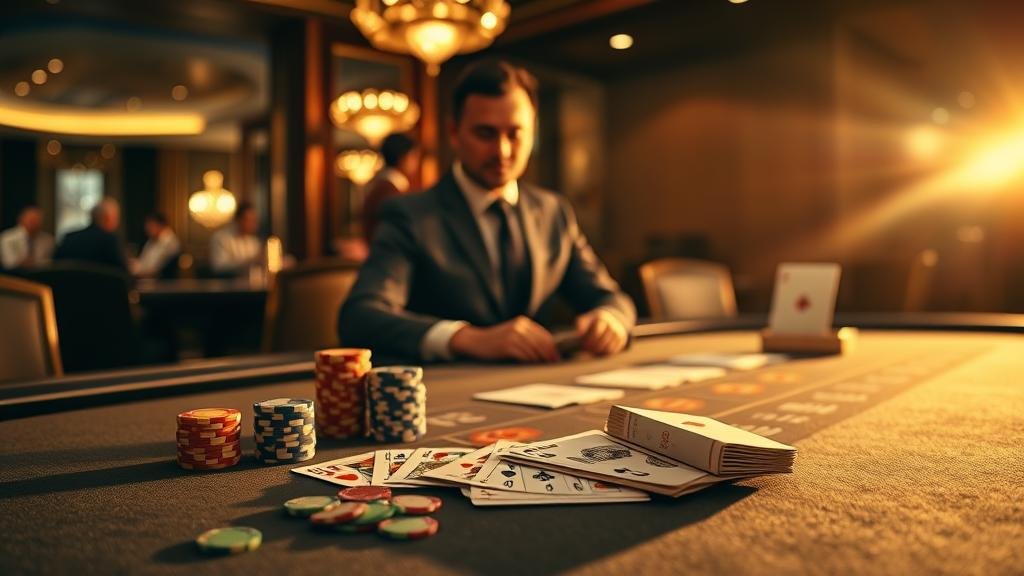 การอ่านเค้าไพ่บาคาร่าจากหน้าจอสด