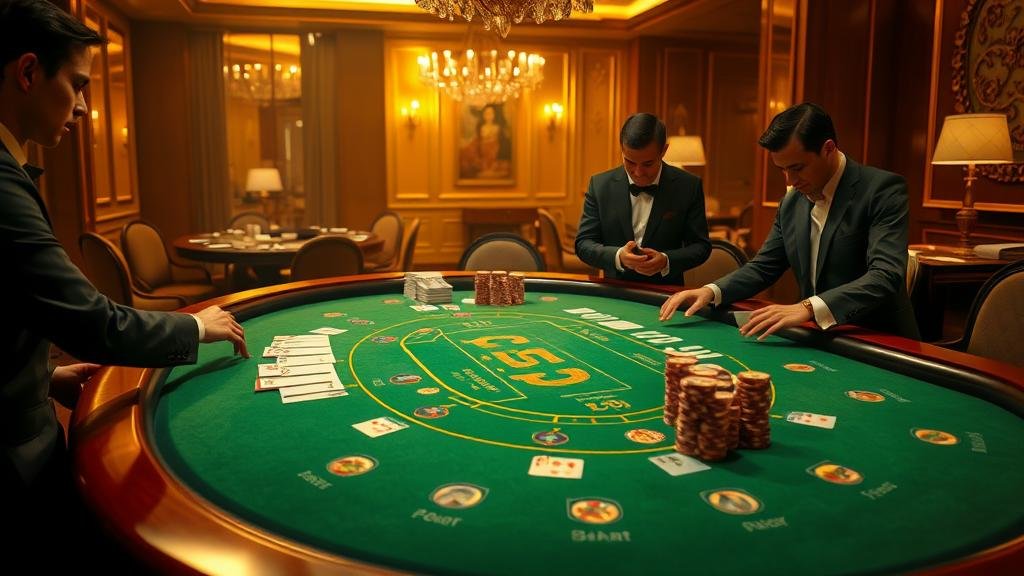 ตารางแสดงเค้าไพ่บาคาร่า