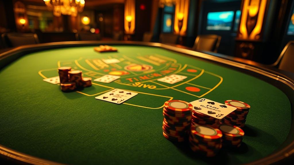 หน้าจอเกมบาคาร่า Evolution แสดงตารางสถิติและเค้าไพ่