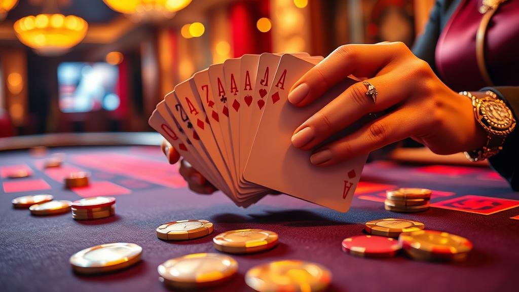 ภาพประกอบเค้าไพ่บาคาร่า ถนนเล็ก